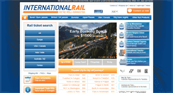 Desktop Screenshot of internationalrail.com.au